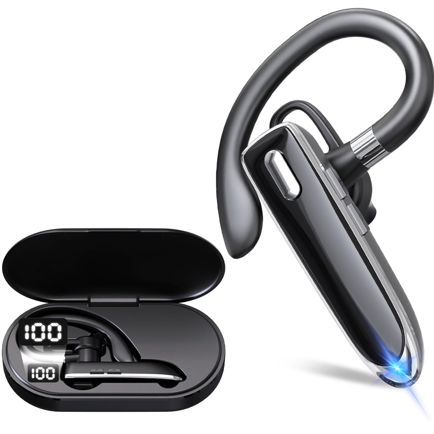 Earphone Sport Hook - ใหม่บลูทูธ V6.1 ไดรฟ์หูฟังไร้สายดีไซน์แบบเกี่ยวสะดวกสบายโทรศัพท์มือถือหูฟังสำรองสำหรับชุดหูฟังหูซ้าย/ขวา