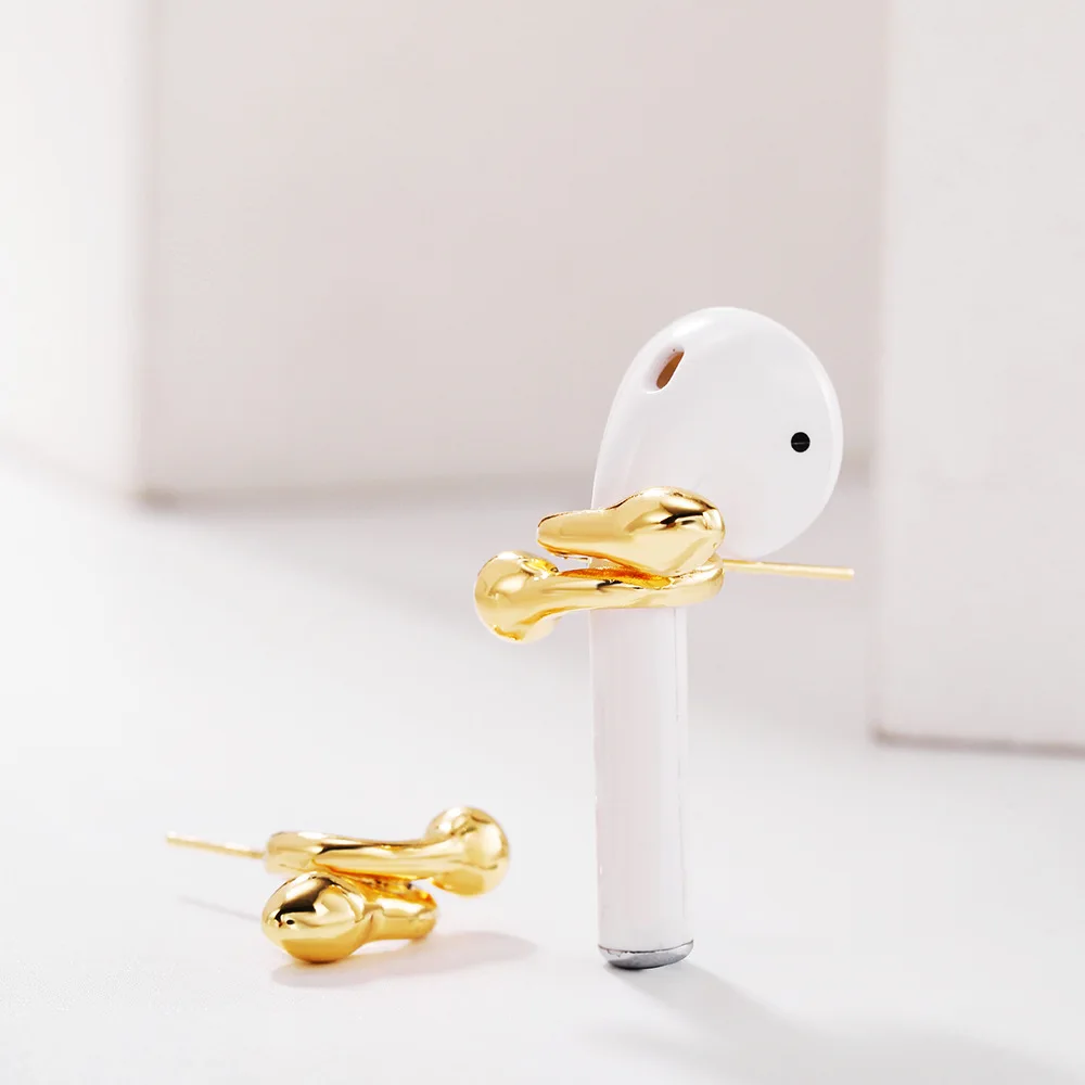 Anti-Lost ต่างหูทองหูฟังไร้สาย - Earphone Sport Hook บทวิจารณ์และราคา