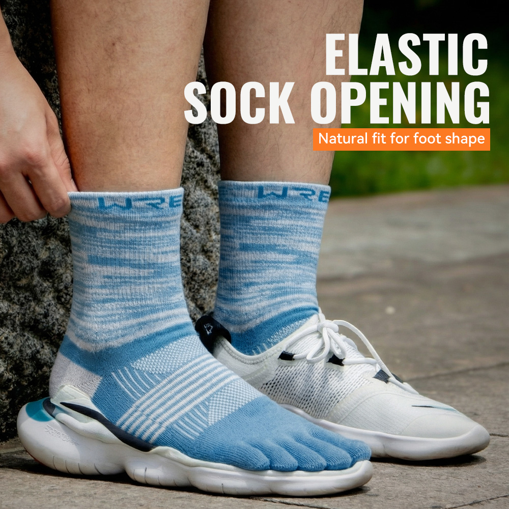 WRELS 1/2/3 คู่ถุงเท้าห้านิ้วส - Anti Blister Sock บทวิจารณ์และราคา