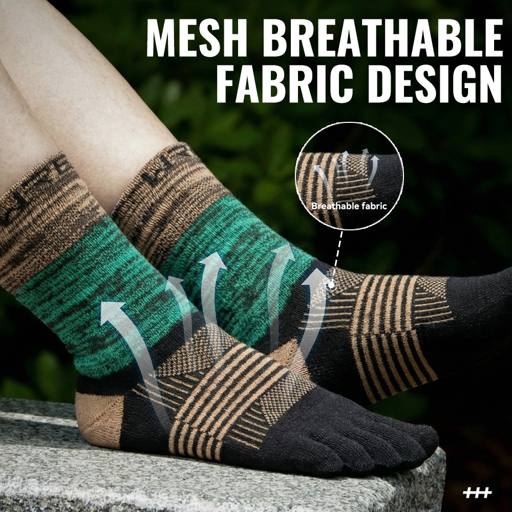 WRELS 1/2/3 คู่ถุงเท้าห้านิ้วส - Anti Blister Sock บทวิจารณ์และราคา