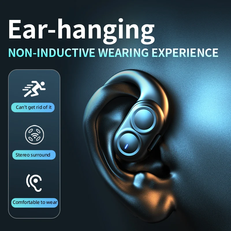 หูฟังไร้สายบลูทูธชุดหูฟังเปิดเ - Earphone Sport Hook บทวิจารณ์และราคา