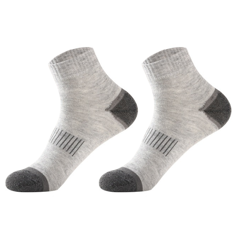 ถุงเท้าผู้ชายผ้าฝ้าย 20 คู่ ชุ - Anti Blister Sock บทวิจารณ์และราคา
