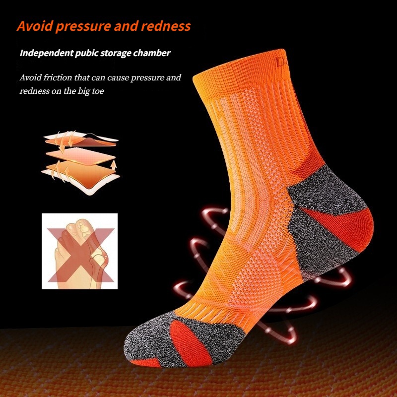 ถุงเท้ากีฬา ถุงเท้าวิ่งมาราธอน - Anti Blister Sock บทวิจารณ์และราคา