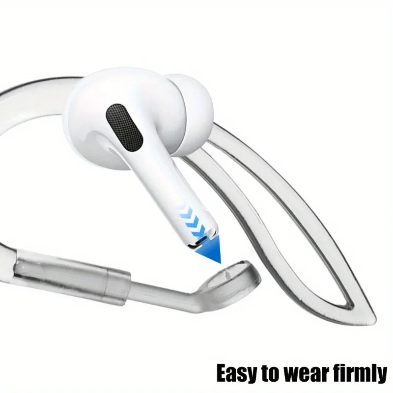 1/2 คู่ ที่เกี่ยวหูแบบใส สำหรั - Earphone Sport Hook บทวิจารณ์และราคา