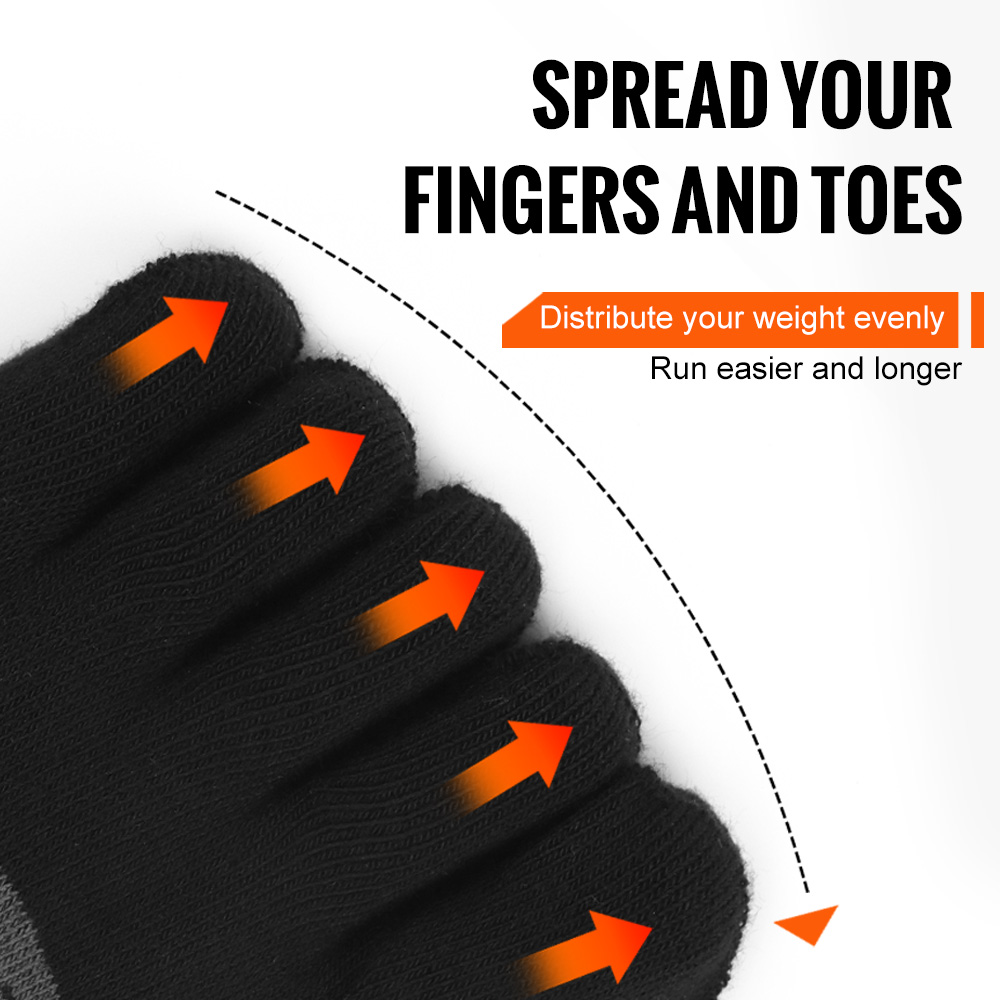 WRELS COOLMAX ห้านิ้วถุงเท้าปร - Anti Blister Sock บทวิจารณ์และราคา