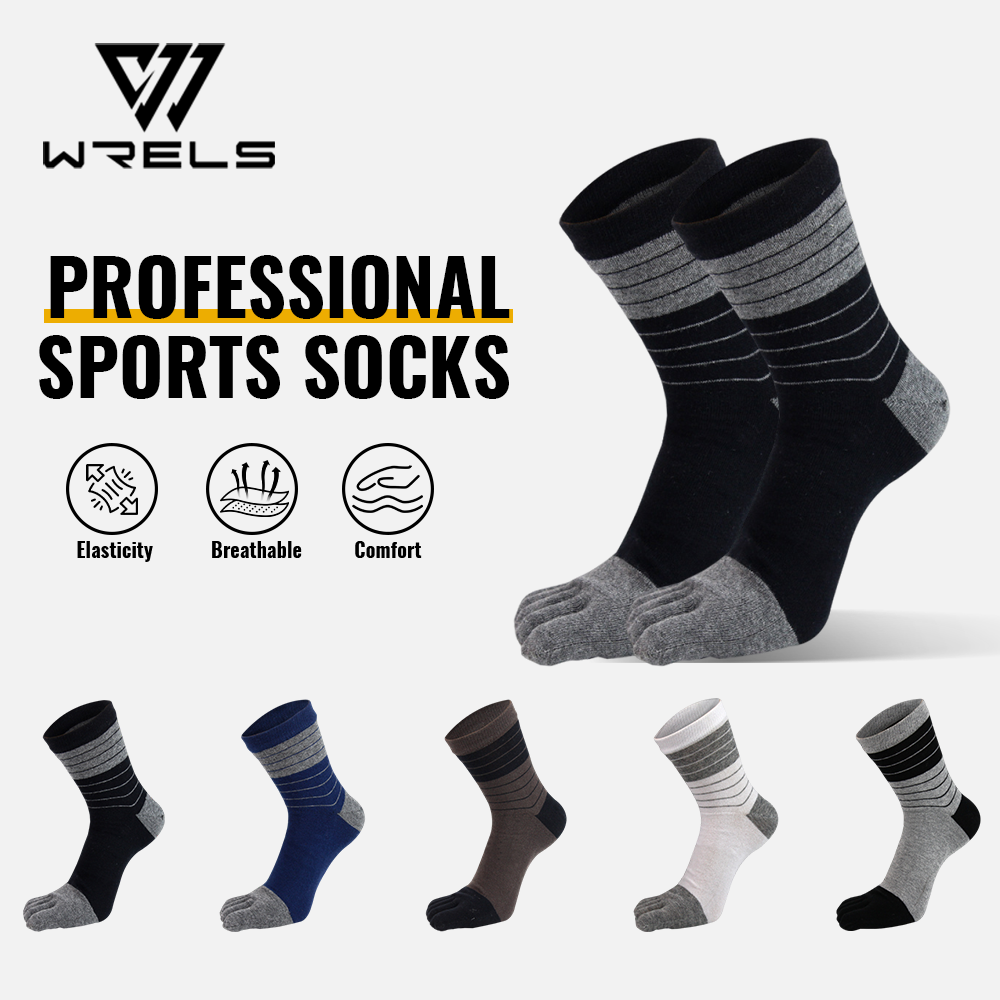 ถุงเท้าห้านิ้ว WRELS 1/2/3 คู่ - Anti Blister Sock บทวิจารณ์และราคา