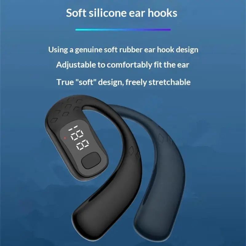 บลูทูธ 5.4 180 °   หูฟังไร้สาย - Earphone Sport Hook บทวิจารณ์และราคา