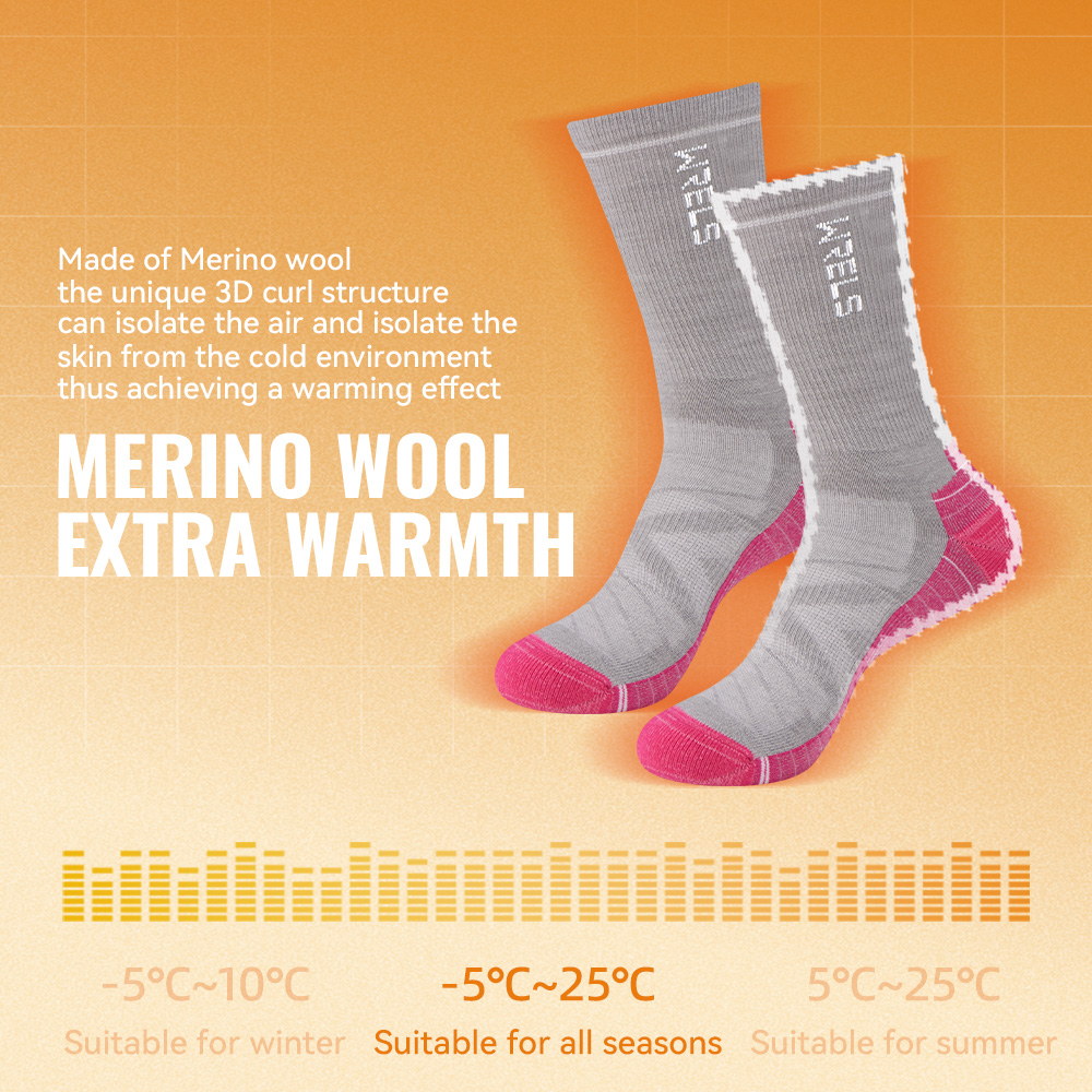 ถุงเท้าขนแกะเมอริโน WRELS 1/2/ - Anti Blister Sock บทวิจารณ์และราคา