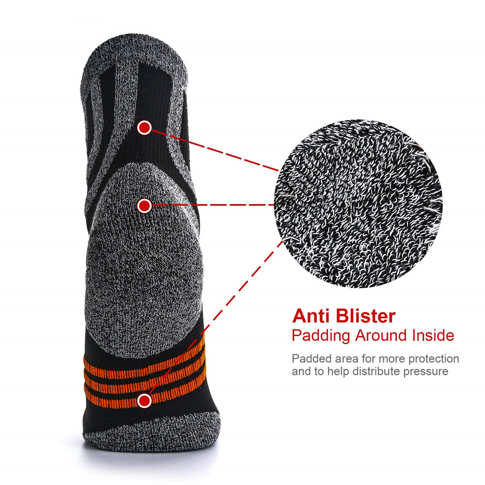 ถุงเท้าผู้ชาย5คู่ถุงเท้ากันพอง - Anti Blister Sock บทวิจารณ์และราคา